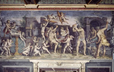 Die Schmiede des Vulkan, 1555